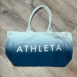 Athleta Gradient Blue Tote Bag